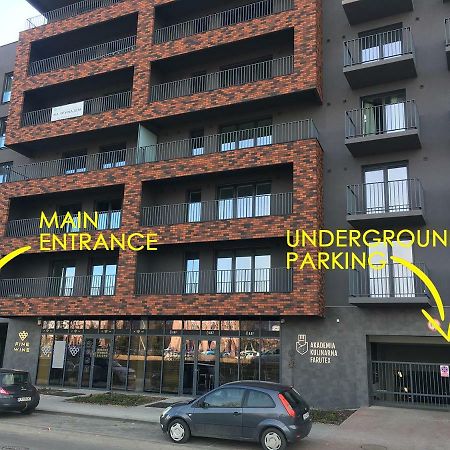 Navyblue Apartment Cracow Free Parking Tv Cracovia Exterior foto