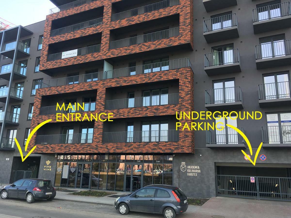 Navyblue Apartment Cracow Free Parking Tv Cracovia Exterior foto